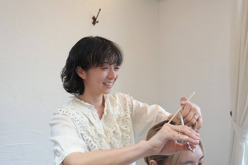 フリーランス美容師 中島